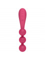 SATISFYER - MULTI VIBRATORE TRI BALL 1 ROSSO