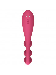 SATISFYER - MULTI VIBRATORE TRI BALL 1 ROSSO