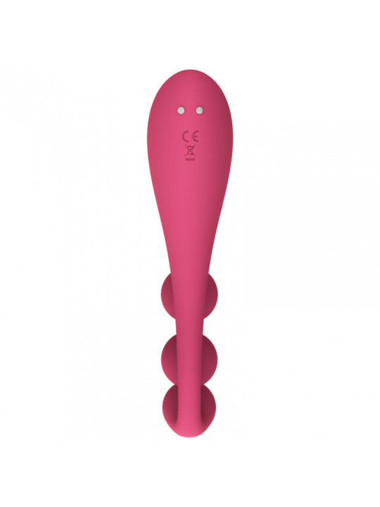 SATISFYER - MULTI VIBRATORE TRI BALL 1 ROSSO