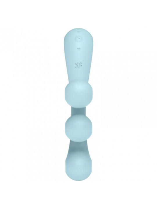 SATISFYER - MULTI VIBRATORE TRI BALL 2 BLU