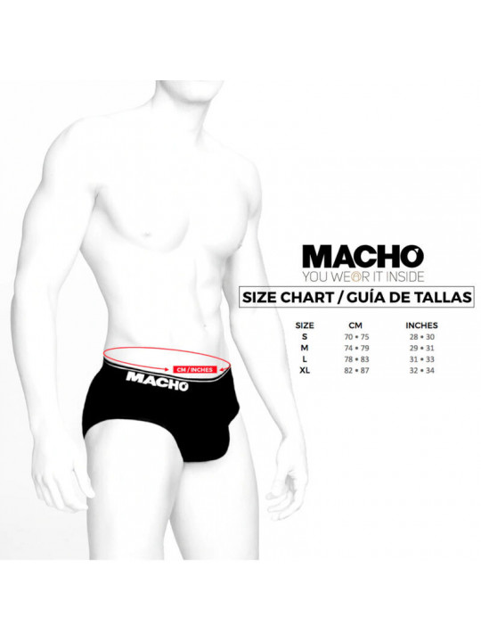 MACHO - MX24NB SLIP NERO XL