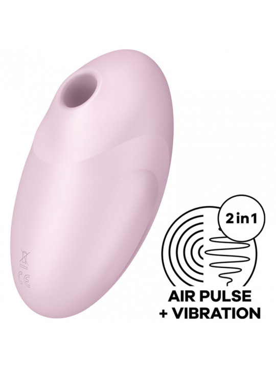 SATISFYER - STIMOLATORE E VIBRATORE VULVA LOVER 3 ROSA