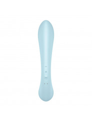 SATISFYER - TRIPLE OH VIBRAZIONE IBRIDA BLU