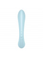 SATISFYER - TRIPLE OH VIBRAZIONE IBRIDA BLU