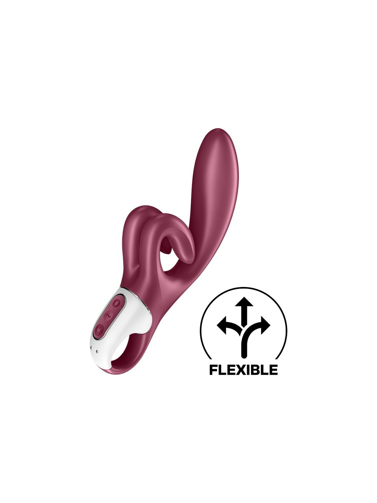 SATISFYER - VIBRAZIONE TOUCH ME RABBIT ROSSO