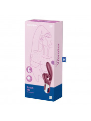 SATISFYER - VIBRAZIONE TOUCH ME RABBIT ROSSO