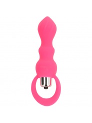 OHMAMA - STIMOLATORE ANALE CON VIBRAZIONE 9 CM ROSA