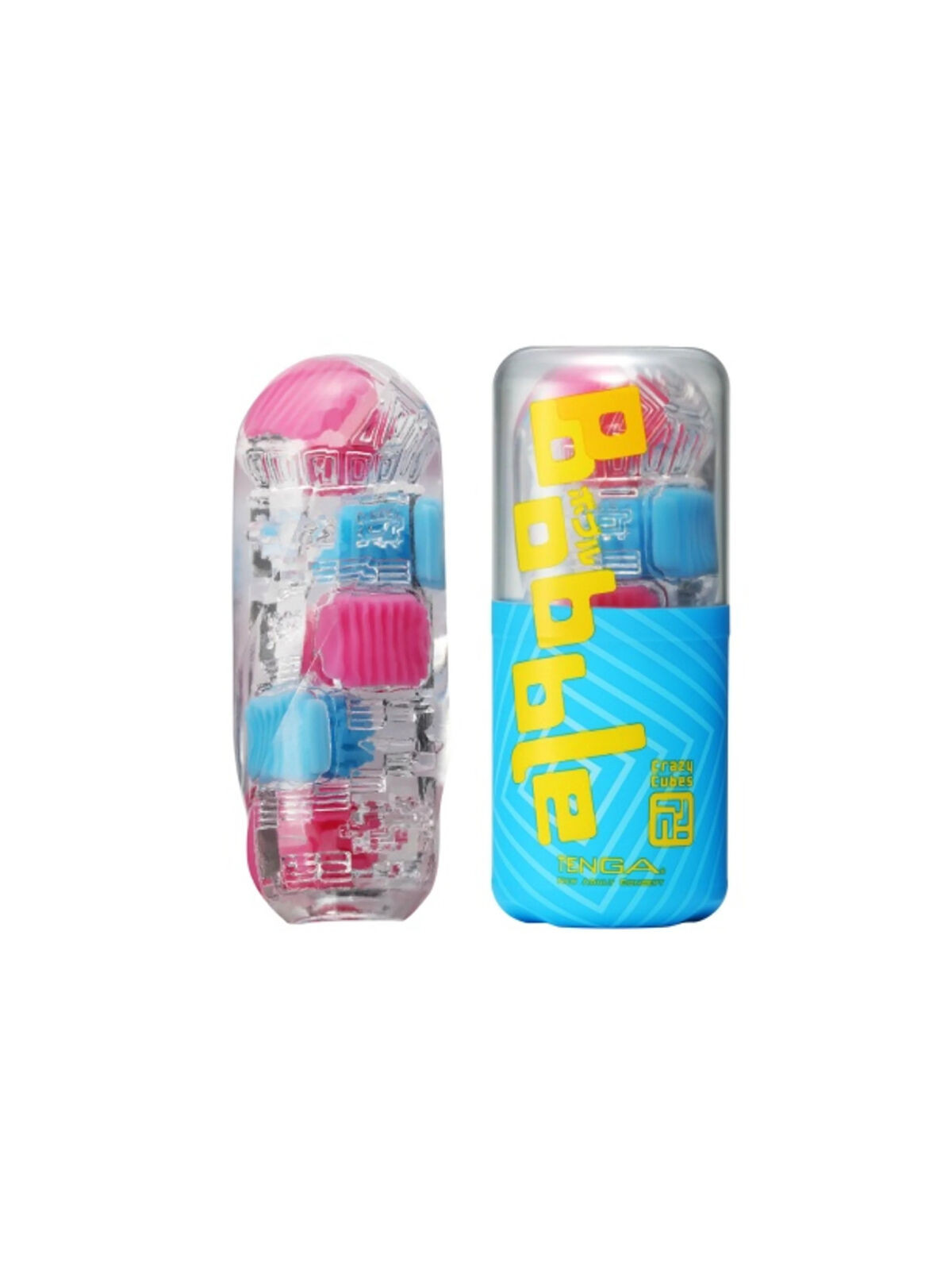 TENGA - MASTURBATORE BOBBLE CRAZY CUBES