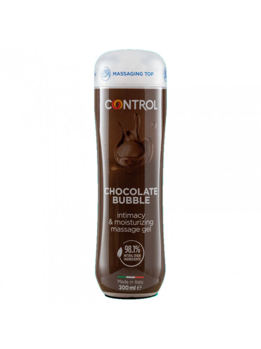 CONTROL - GEL DA MASSAGGIO 3 IN 1 BOLLA DI CIOCCOLATO 200 ML