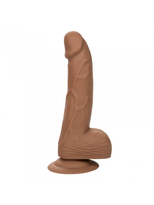 CALEXOTICS - BORCHIE IN SILICONE 15.24 CM MARRONE