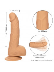 CALEXOTICS - BORCHIE IN SILICONE 15.24 CM PELLE