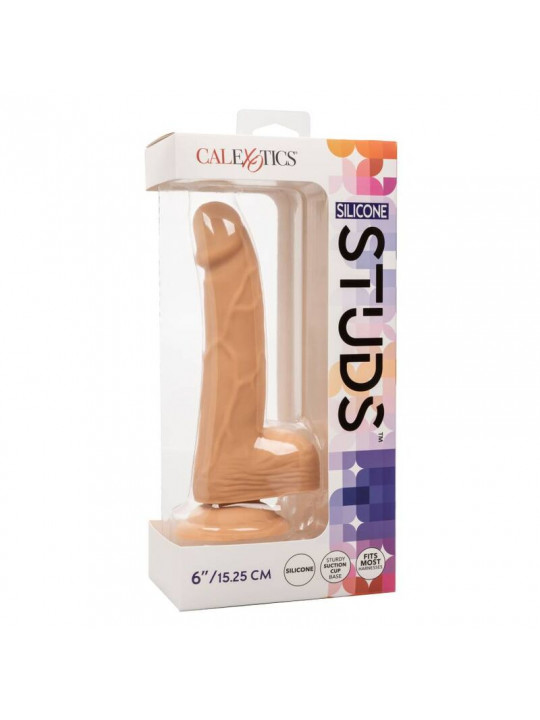 CALEXOTICS - BORCHIE IN SILICONE 15.24 CM PELLE