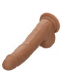 CALEXOTICS - BORCHIE IN SILICONE 20.32 CM MARRONE