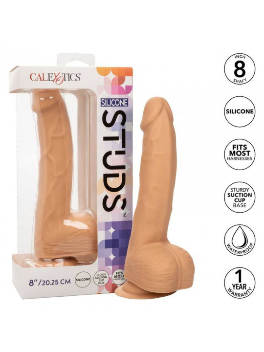 CALEXOTICS - BORCHIE IN SILICONE 20.32 CM PELLE