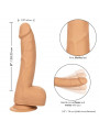 CALEXOTICS - BORCHIE IN SILICONE 20.32 CM PELLE