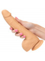 CALEXOTICS - BORCHIE IN SILICONE 20.32 CM PELLE