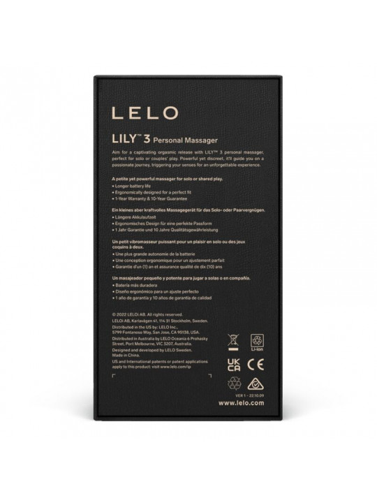 LELO - MASSAGGIATORE PERSONALE LILY 3 - VERDE POLARE