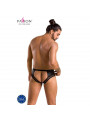 PASSION - 030 SLIP APERTO TOM NERO L/XL