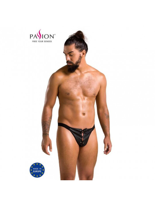 PASSION - 044 SLIP APERTO BEN NERO L/XL