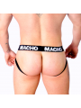 MACHO - MX25NC JOCK NERO PELLE S