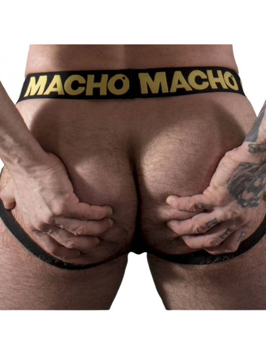 MACHO - MX25AC JOCK GIALLO PELLE S