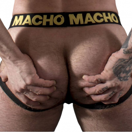 MACHO - MX25AC JOCK GIALLO PELLE S