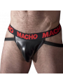 MACHO - MX25RC JOCK ROSSO PELLE S