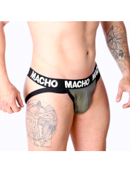 MACHO - MX27GR JOCK LEATHER GRIGIO BEIGE S