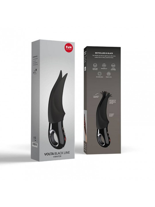 FUN FACTORY - VIBRATORE CLITORALE VOLTA LINEA NERA