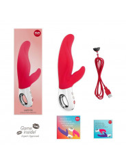 FUN FACTORY - VIBRATORE DOPPIO LADY BI INDIA ROSSO