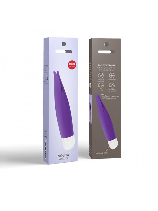 FUN FACTORY - VIBRATORE VOLITA SLIM VIOLA