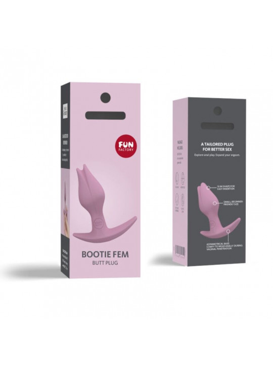 FUN FACTORY - BOOTIE FEM TAPPO ANALE FEMMINILE ROSA