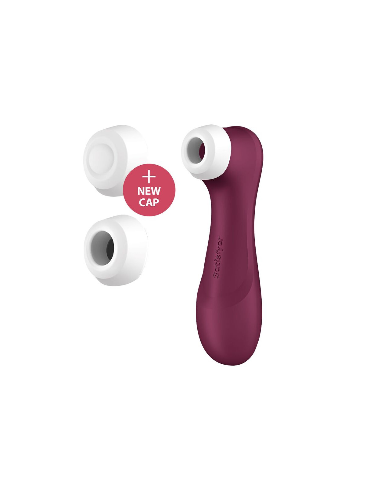 SATISFYER - TECNOLOGIA PRO 2 GENERAZIONE 3 ARIA LIQUIDA ROSSO VINO