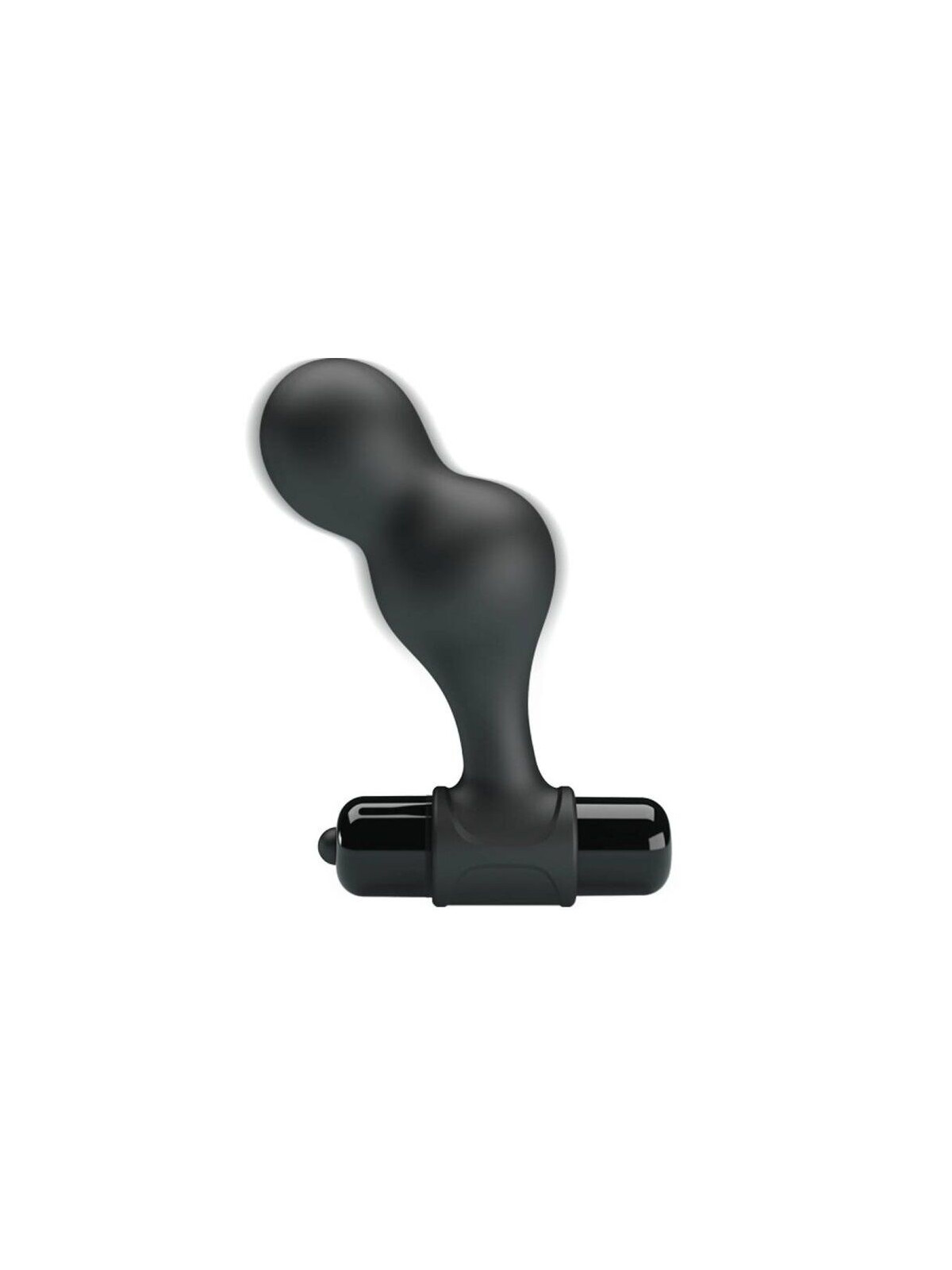 MR PLAY - PLUG ANALE VIBRATORE IN SILICONE NERO