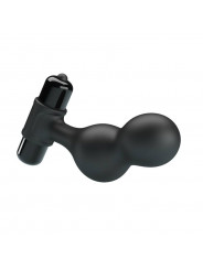 MR PLAY - PLUG ANALE VIBRATORE IN SILICONE NERO