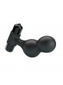 MR PLAY - PLUG ANALE VIBRATORE IN SILICONE NERO