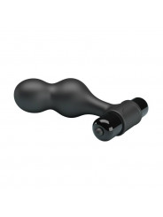 MR PLAY - PLUG ANALE VIBRATORE IN SILICONE NERO