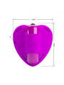 PRETTY LOVE - MASSAGGIATORE PER CLITORIDE HEARTBEAT 10 MODALIT DI VIBRAZIONE VIOLA