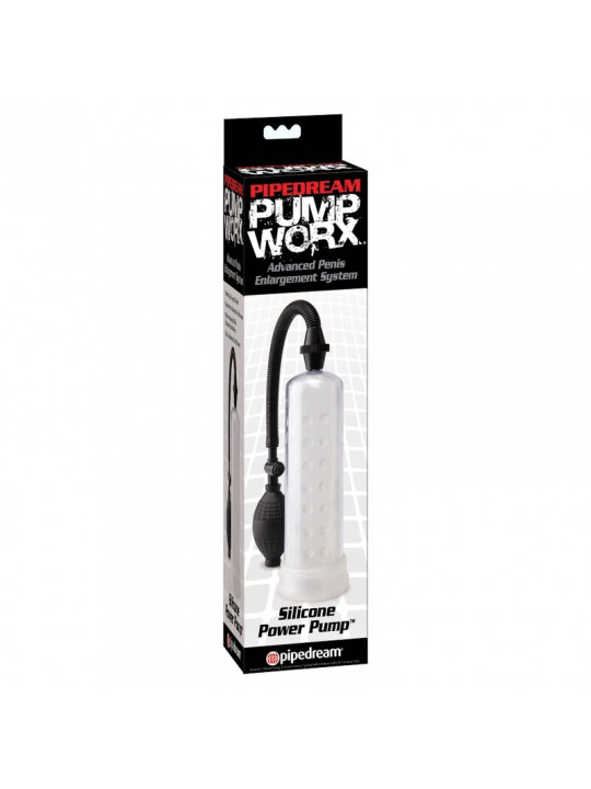 PUMP WORX - SILICONE POWER PUMP CLEAR