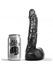 ALL BLACK - DILDO CON PUGNO 20 CM