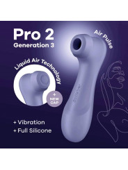 SATISFYER - TECNOLOGIA PRO 2 GENERAZIONE 3 ARIA LIQUIDA LILLA