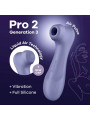 SATISFYER - TECNOLOGIA PRO 2 GENERAZIONE 3 ARIA LIQUIDA LILLA