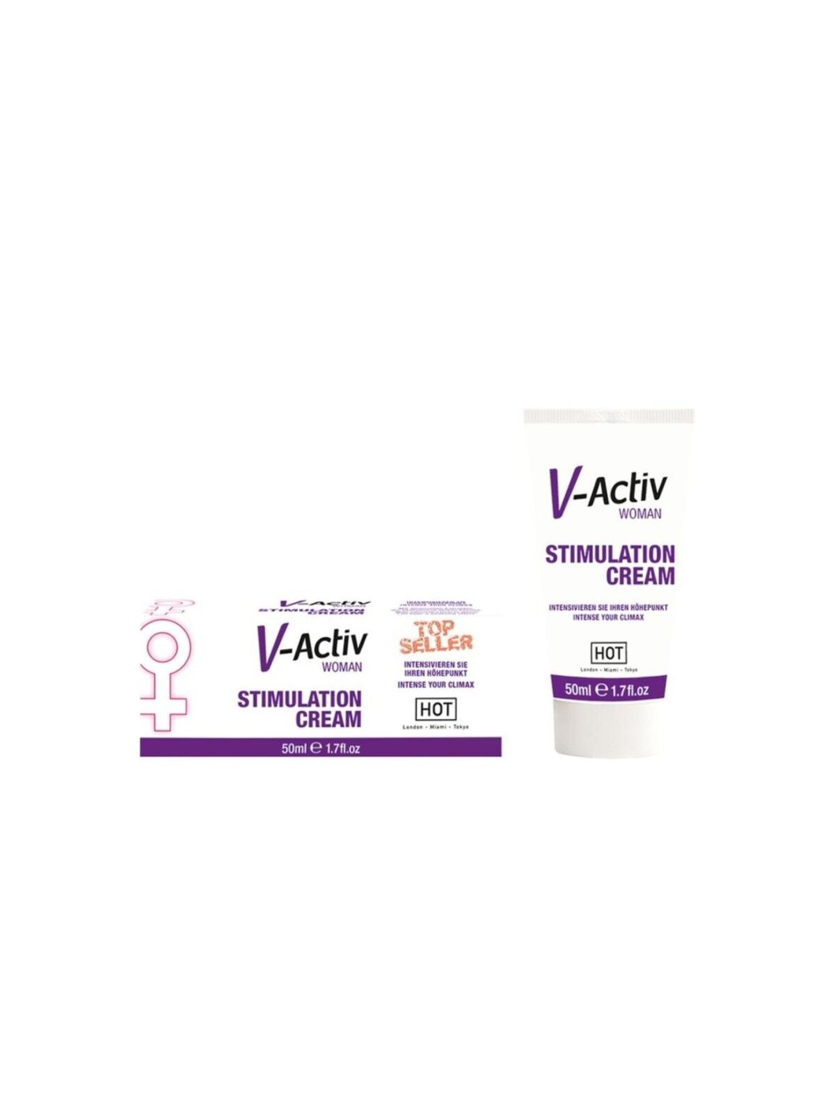 HOT - V-ACTIV CREMA STIMOLANTE DONNA 50ML