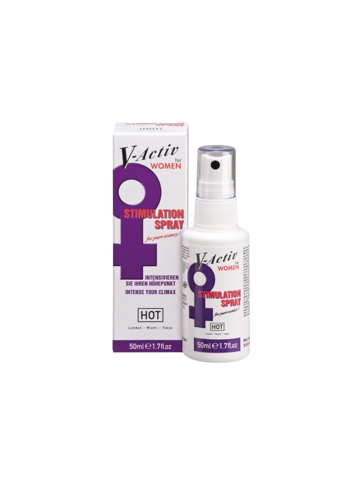 CALDO - V-ACTIV PENIS POWER SPRAY DONNA 50ML