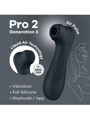 SATISFYER - PRO 2 GENERAZIONE 3 BLUETOOTH NERO E APP