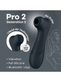 SATISFYER - PRO 2 GENERAZIONE 3 BLUETOOTH NERO E APP