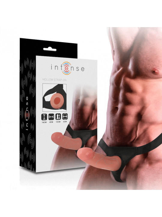 INTENSE - IMBRACATURA CAVA CON DILDO 16 X 3 CM