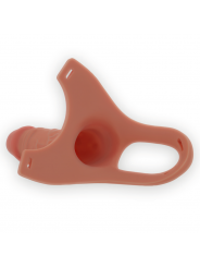 INTENSE - IMBRACATURA CAVA CON DILDO IN SILICONE 16 X 3,5 CM