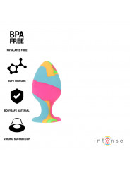 INTENSE - SET DI TAPPI IN SILICONE MULTICOLORE