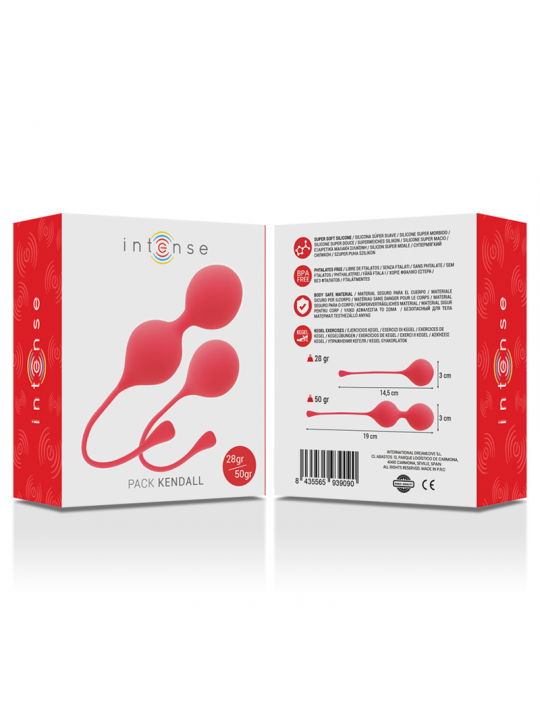 INTENSE - PACK PALLE KEGEL KENDALL ROSSO